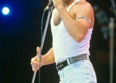 Prestation exceptionnelle de Freddie Mercury l'ors du concert Live Aid en 1985