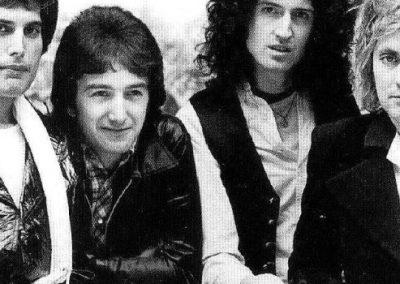 Photo pour l'album de Queen "News of the world" sorti en 1977